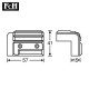 Plastic Cabinet Corner - Pack of 4